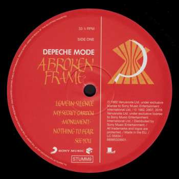 LP Depeche Mode: A Broken Frame