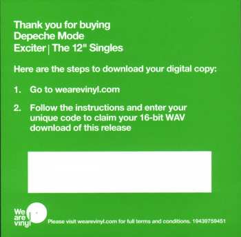 8LP/Dobozkészlet Depeche Mode: Exciter | The 12" Singles LTD | NUM | DLX