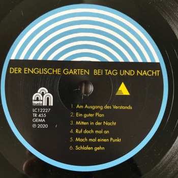 LP Der Englische Garten: Bei Tag Und Nacht
