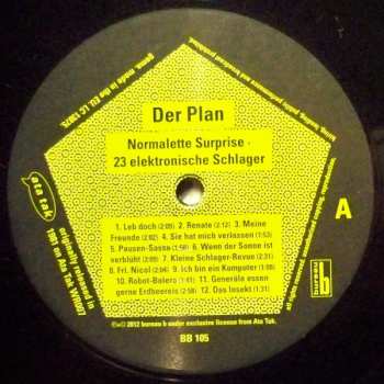 LP Der Plan: Normalette Surprise · 23 Elektronische Schlager
