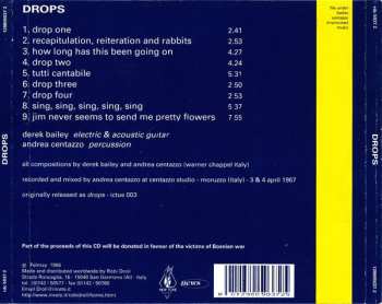 CD Derek Bailey: Drops