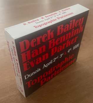 4CD/Dobozkészlet Evan Parker: Topographie Parisienne (Dunois, April 2nd, 3d & 4th, 1981)