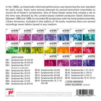 18CD/Dobozkészlet Derek Solomons: The Symphonies of Haydn