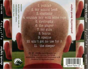 CD Derek Taylor: Dystrophy