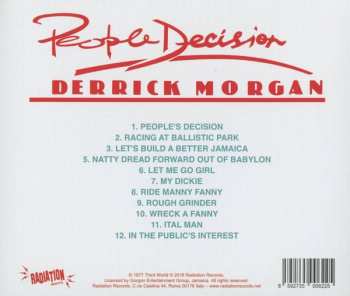 LP Derrick Morgan: People Decision