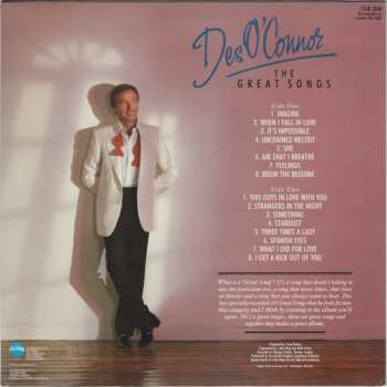 LP Des O'Connor: The Great Songs (16 Classic Tracks)