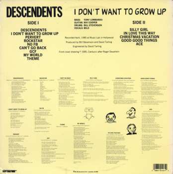 LP Descendents: I Don't Want To Grow Up