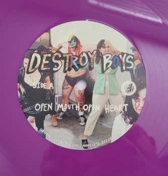 LP Destroy Boys: Open Mouth, Open Heart CLR | LTD