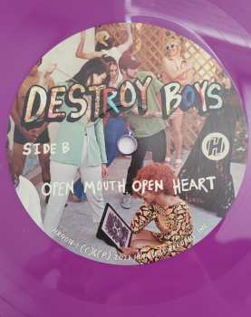 LP Destroy Boys: Open Mouth, Open Heart CLR | LTD