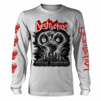 Merch Destruction: Hosszú ujjú póló Eternal Devastation (black & White)