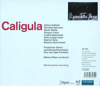 2CD/Dobozkészlet Markus Stenz: Caligula