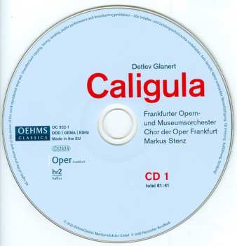 2CD/Dobozkészlet Markus Stenz: Caligula