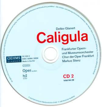 2CD/Dobozkészlet Markus Stenz: Caligula