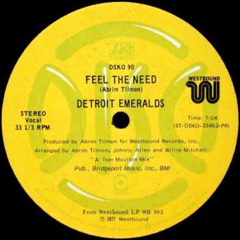 LP Detroit Emeralds: Feel The Need
