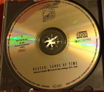 2CD Deuter: Sands Of Time - Selected Studio & Concert Recordings 1974-1990