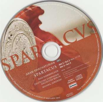 2CD Deutsches Symphonie-Orchester Berlin: Aram Khachaturian: Spartacus