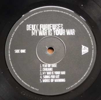 LP Deux Furieuses: My War Is Your War