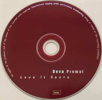 CD Deva Premal: Love Is Space