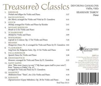 CD Devorina Gamalova: Treasured Classics