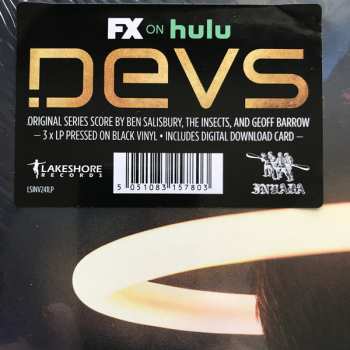 3LP Ben Salisbury: Devs (Original Series Score)