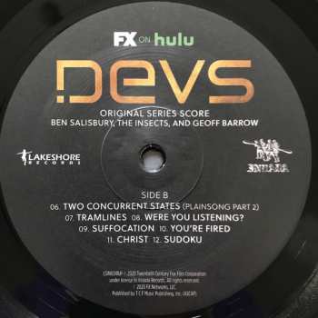 3LP Ben Salisbury: Devs (Original Series Score)