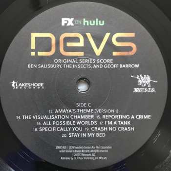 3LP Ben Salisbury: Devs (Original Series Score)