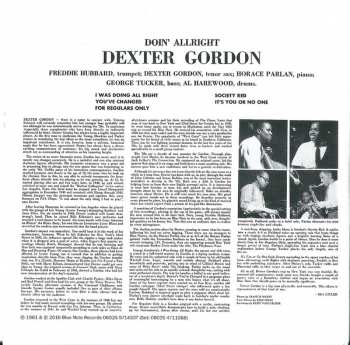 5CD/Dobozkészlet Dexter Gordon: 5 Original Albums