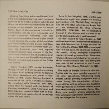 CD Dexter Gordon: Come Rain Or Come Shine