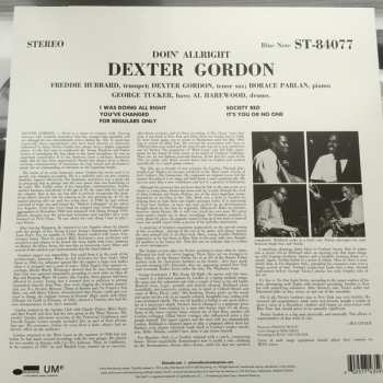 LP Dexter Gordon: Doin’ Allright