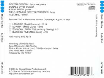 CD Dexter Gordon: Ladybird