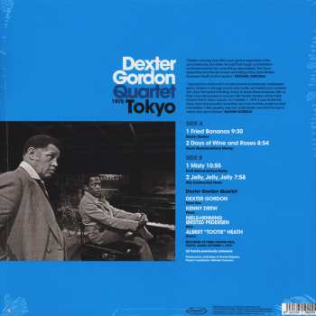 LP Dexter Gordon Quartet: Tokyo 1975