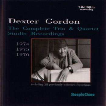 8CD/Dobozkészlet Dexter Gordon: The Complete Trio & Quartet Studio Recordings 1974 1975 1976