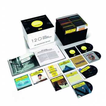 121CD/Dobozkészlet/Blu-ray Various: DG 120 - The Anniversary Edition