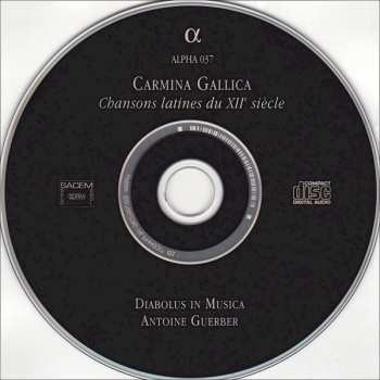 CD Diabolus In Musica: Carmina Gallica (Chansons Latines Du XIIe Siècle)