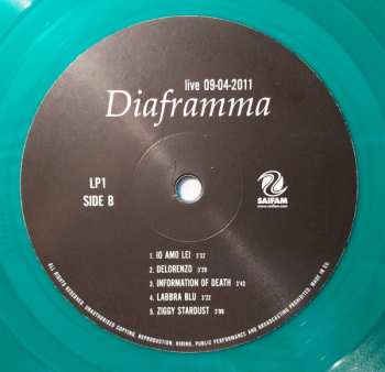 2LP Diaframma: Live 09-04-2011 CLR | LTD | NUM