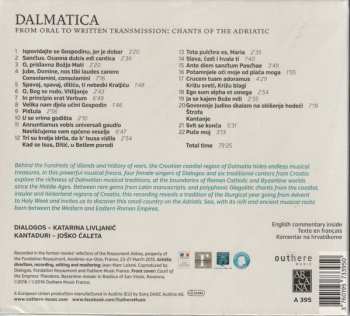 CD Dialogos: Dalmatica: Chants Of The Adriatic