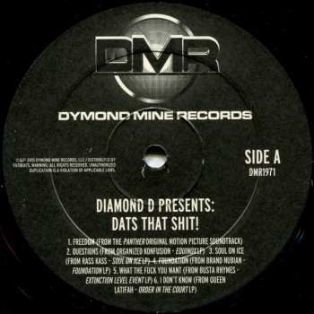 LP Diamond D: Dat's That Shit! An Exclusive Collection Of Rare Instrumentals From The DAT Vault