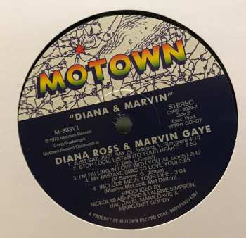 LP Marvin Gaye: Diana & Marvin LTD