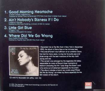 CD Diana Ross: Diana Ross Live - Stolen Moments: The Lady Sings...Jazz And Blues