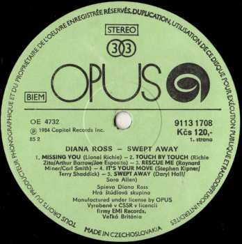 LP Diana Ross: Swept Away