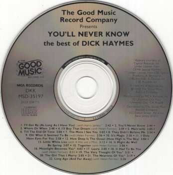 CD Dick Haymes: You'll Never Know The Best Of Dick Haymes