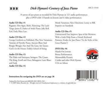 5CD/DVD/Dobozkészlet Dick Hyman: Dick Hyman's Century of Jazz Piano