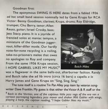 CD Dick Hyman: Swing Is Here