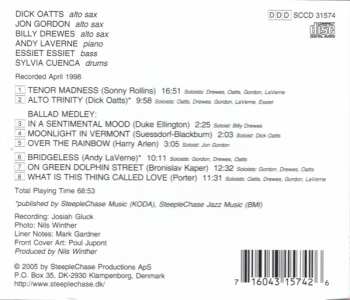 CD Dick Oatts: Jam Session, Vol. 13