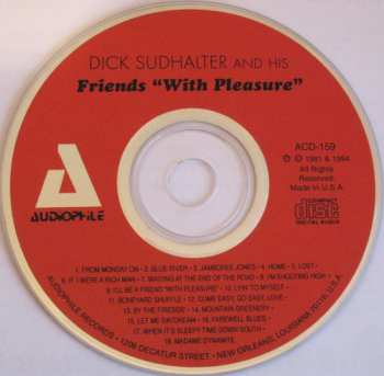 CD Dave Frishberg: And His Friends "With Pleasure"