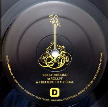 2LP Dickey Betts: Live At The Coffee Pot 1983