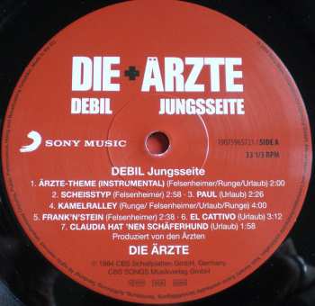 LP Die Ärzte: Debil