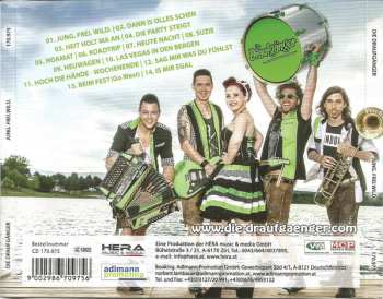 CD Die Draufgänger: Jung, Frei, Wild.