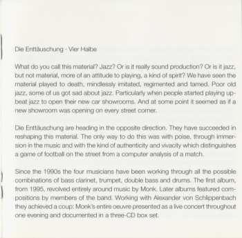 CD Die Enttäuschung: Vier Halbe