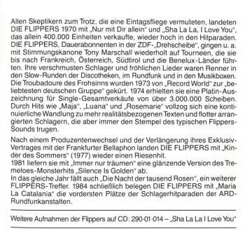 CD Die Flippers: Auf Rote Rosen Fallen Tränen